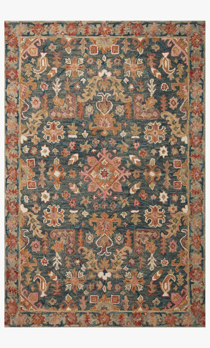 Loloi Victoria VK-22 Navy / Multi area rug - image 1