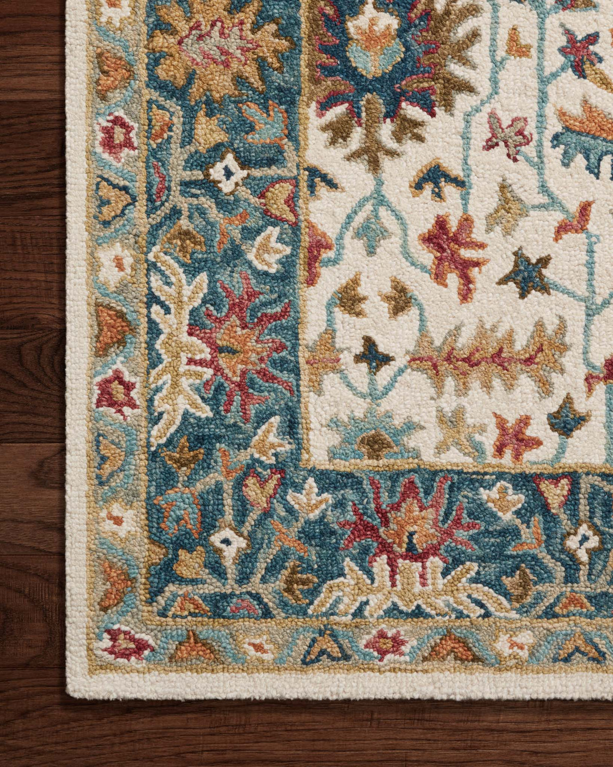 Loloi Victoria VK-23 Ivory / Sky area rug - image 3