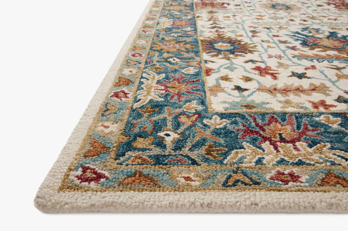 Loloi Victoria VK-23 Ivory / Sky area rug - image 2