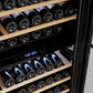 Empava 24-Inch Dual Zone Freestanding Wine Cooler, 119-Bottle, Stainless Steel, EMPV-WC14D