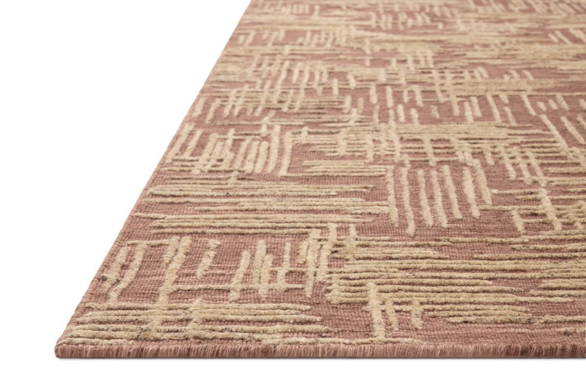 Loloi Woodriff WDR-01 Brick / Natural area rug - image 2