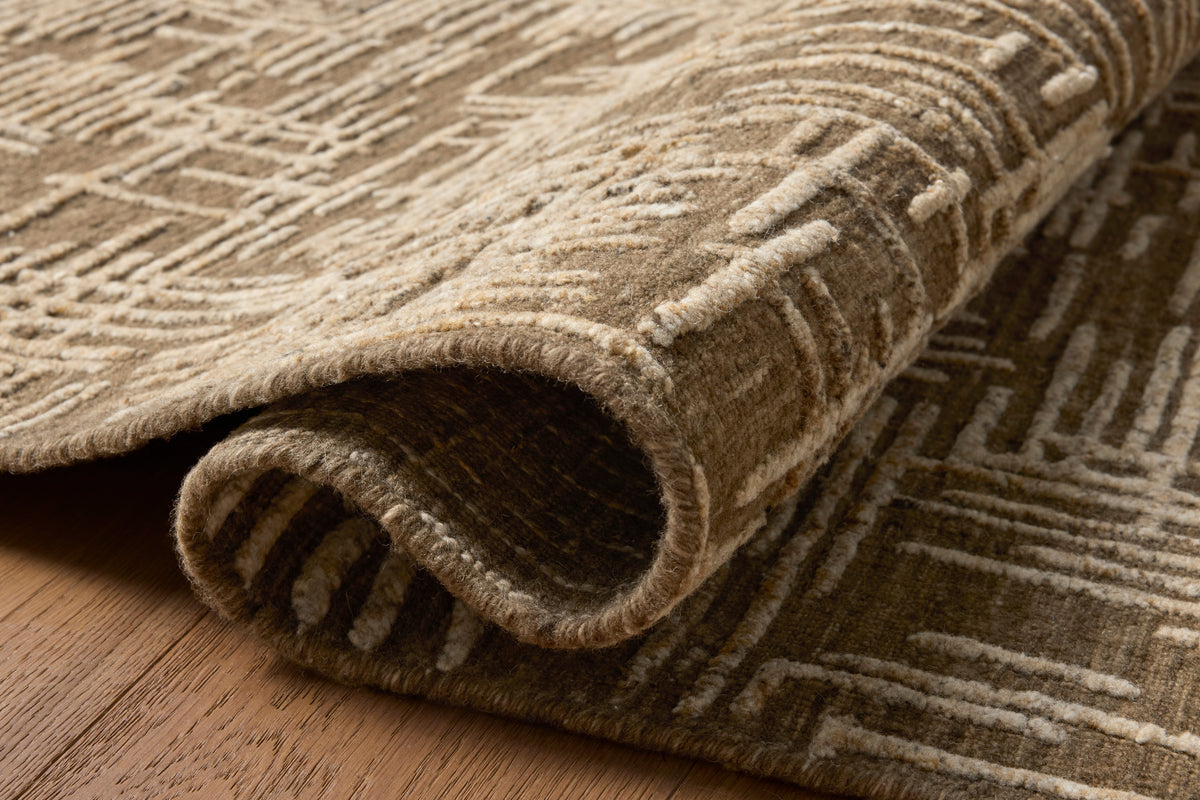 Loloi Woodriff WDR-01 Tobacco / Natural area rug - image 3