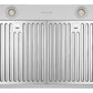 Hauslane Chef 30-in Convertible Matte Black Wall-Mounted Range Hood