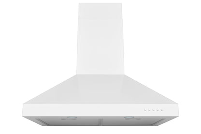 Hauslane Chef 30-in Convertible Matte White Wall-Mounted Range Hood