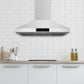 Hauslane Chef Convertible Stainless Steel Wall-Mounted Range Hood, WM-538