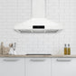 Hauslane Chef Convertible Stainless Steel Wall-Mounted Range Hood, WM-538
