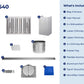 Hauslane Contemporary 30” WM-540 Wall Mount Range Hood