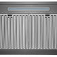 Hauslane Chef 30-in Convertible Black Stainless Steel Wall-Mounted Range Hood
