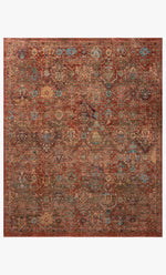 Loloi Winchester WNC-01 Rust / Multi area rug - image 1