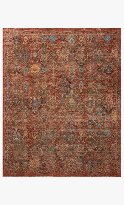 Loloi Winchester WNC-01 Rust / Multi area rug - image 1