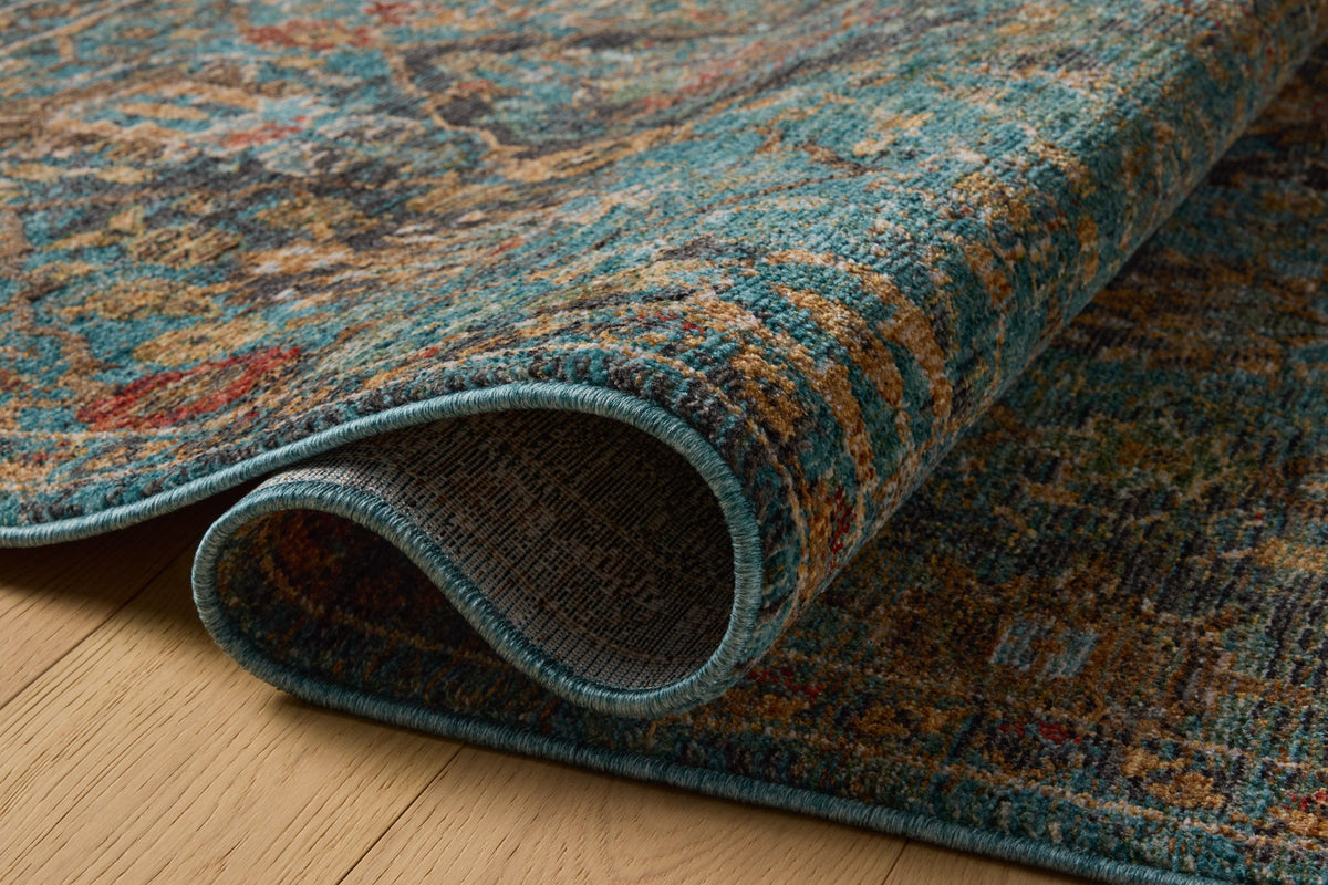 Loloi Winchester WNC-01 Turquoise / Multi area rug - image 3