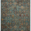 Loloi Winchester Collection Power Loomed Traditional Area Rug WNC-01 - Turquoise / Multi