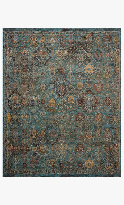 Loloi Winchester WNC-01 Turquoise / Multi area rug - image 1