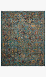 Loloi Winchester WNC-01 Turquoise / Multi area rug - image 1