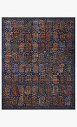 Loloi Winchester WNC-04 Navy / Multi area rug - image 1