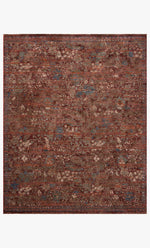 Loloi Winchester WNC-08 Ruby / Mushroom area rug - image 1