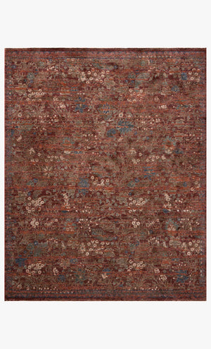 Loloi Winchester WNC-08 Ruby / Mushroom area rug - image 1