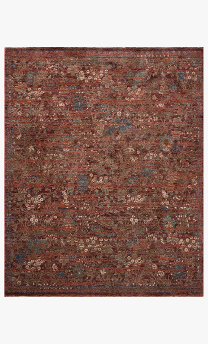 Loloi Winchester WNC-08 Ruby / Mushroom area rug - image 1