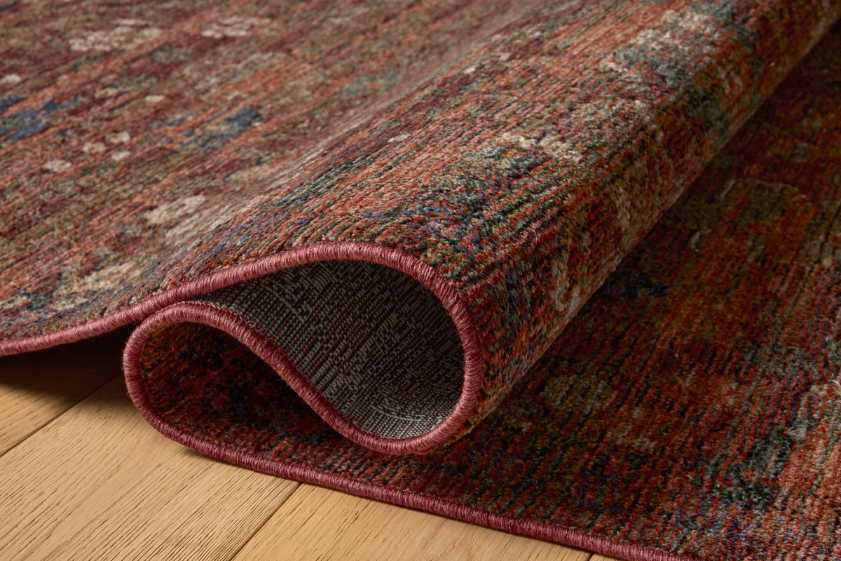 Loloi Winchester WNC-08 Ruby / Mushroom area rug - image 4
