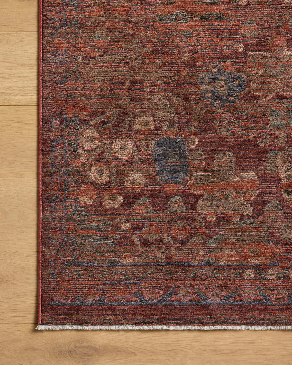 Loloi Winchester WNC-08 Ruby / Mushroom area rug - image 5