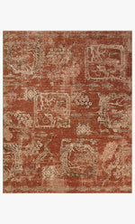 Loloi Winchester WNC-09 Brick / Beige area rug - image 1
