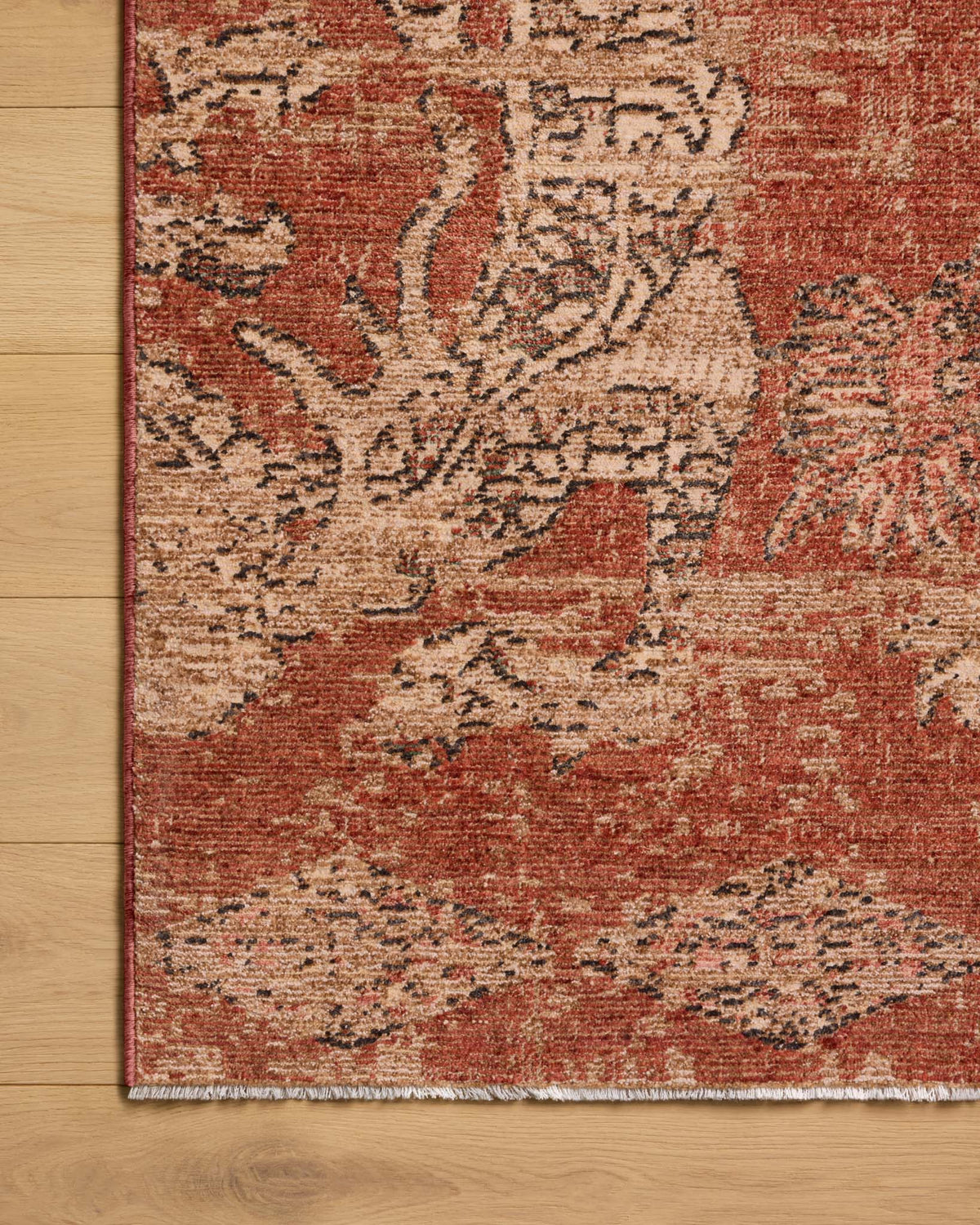 Loloi Winchester WNC-09 Brick / Beige area rug - image 4