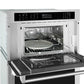 Cosmo Regal Collection 30-Inch Built-In Electric Microwave Wall Oven Combination, 4.8 cu. ft. Oven and 1.6 cu. ft. Microwave with Air Fry and Convection, Stainless Steel, COS-WOMCR302SS