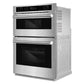 Cosmo Regal Collection 30-Inch Built-In Electric Microwave Wall Oven Combination, 4.8 cu. ft. Oven and 1.6 cu. ft. Microwave with Air Fry and Convection, Stainless Steel, COS-WOMCR302SS