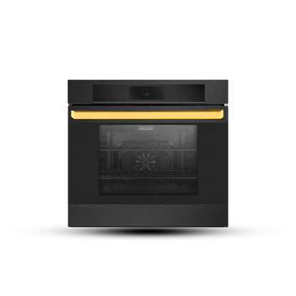 Induction Hardware 30-Inch Single Wall Oven, Black Stainless Steel, WO-S-30-BS-ORION