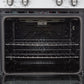 FORNO Espresso Vomero 30" 10 cu. ft. Electric Double Wall Oven in White with Stainless Steel Accents, FBOEL1324-30WHT