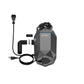 FORNO ACQUA BrightDiamond Black Onyx 3/4 HP Ultra-Quiet Garbage Disposal with Motion Sensor Light & Pre-Wired Air Switch