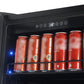 FORNO Avellina 48" 31.8 cu. ft. Side-by-Side Triple Zone Wine and Beverage Cooler, 427 Cans & 94 Wine Bottles Capacity, FWCDR6633-48S