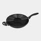 XD Nonstick Wok with Glass Lid - Induction