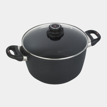 XD Nonstick Stock Pot with Glass Lid