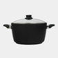 XD Nonstick Stock Pot with Glass Lid - Induction