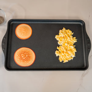 XD Nonstick 17" x 11" Double-Burner Griddle