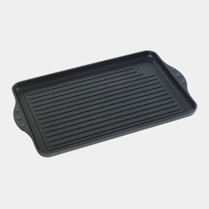 XD Nonstick 17" x 11" Double-Burner Grill
