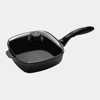 XD Nonstick Square Saute Pan with Glass Lid