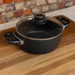 XD Nonstick Casserole with Glass Lid