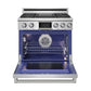 THOR Kitchen X Series 36" Professional Natural Gas Burner, Electric Oven Range with Self-Clean, XRD36E