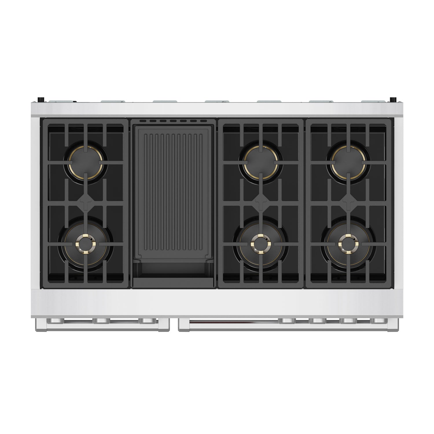 コリンシアン・エリート【ヨルゲン・クリンスマン＊西ドイツ】プロスターズ KitchenAid KFGD948SSS 48-Inch 6 Burner Commercial-Style Gas Range