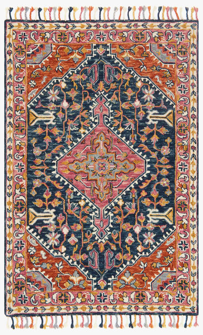 Loloi Zharah ZR-01 Navy / Multi area rug - image 1