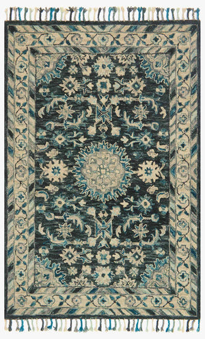 Loloi Zharah ZR-02 Teal / Grey area rug - image 1