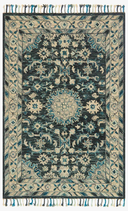 Loloi Zharah ZR-02 Teal / Grey area rug - image 1