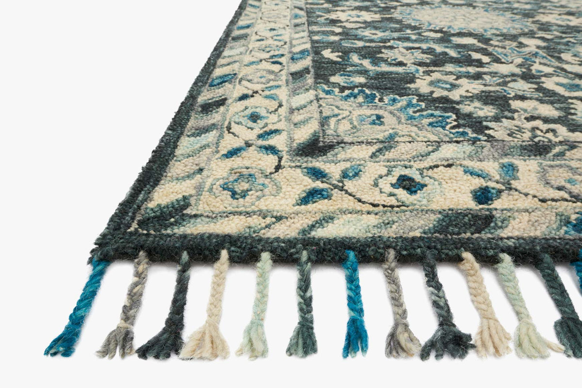 Loloi Zharah ZR-02 Teal / Grey area rug - image 2