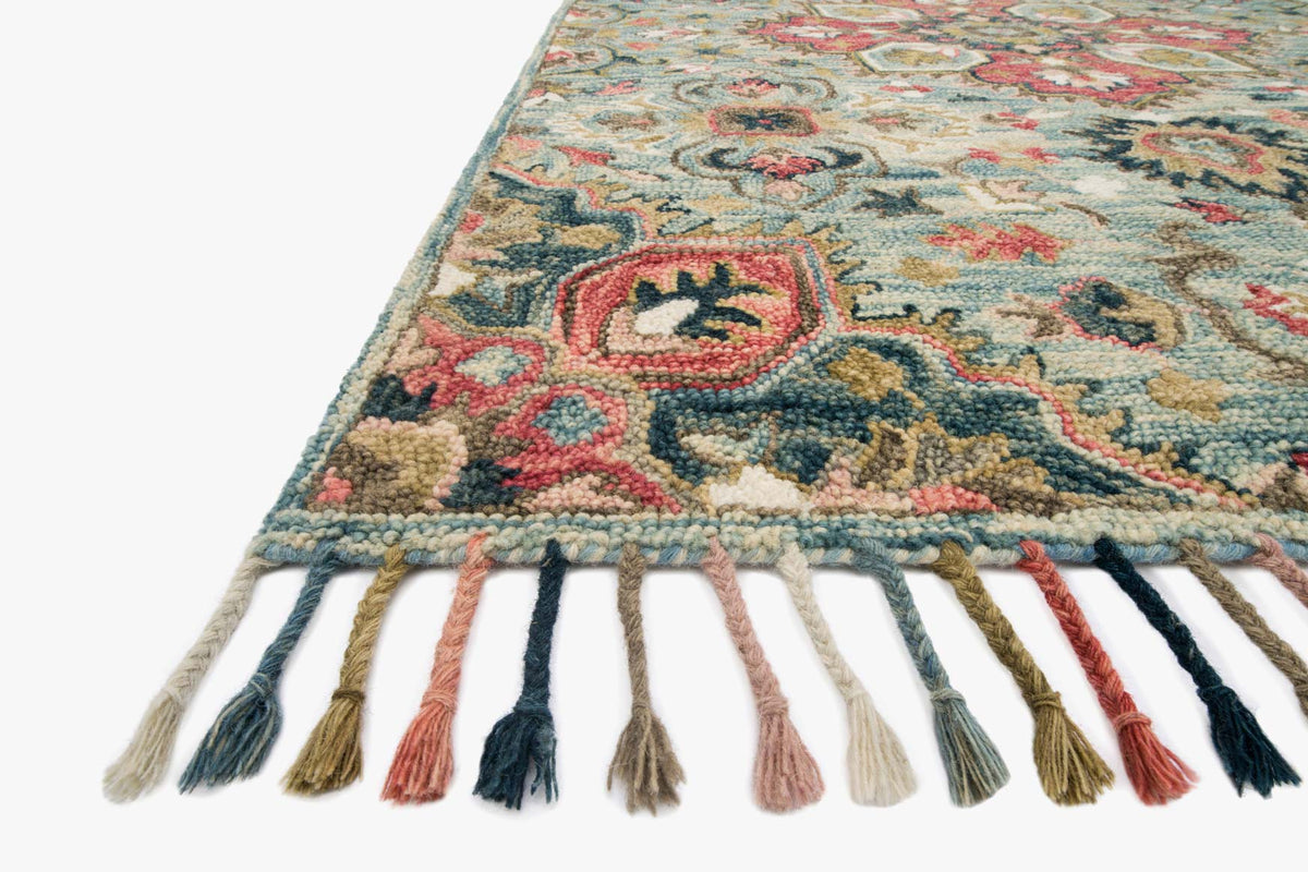 Loloi Zharah ZR-13 Light Blue / Multi area rug - image 2