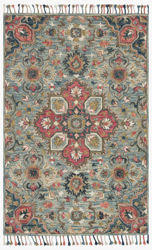 Loloi Zharah ZR-13 Light Blue / Multi area rug - image 1