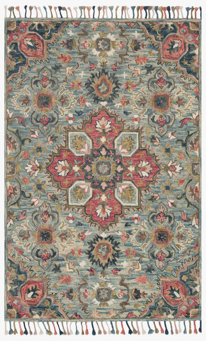Loloi Zharah ZR-13 Light Blue / Multi area rug - image 1