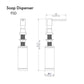 ZLINE Faucet Soap Dispenser in Champagne Bronze, FSD-CB