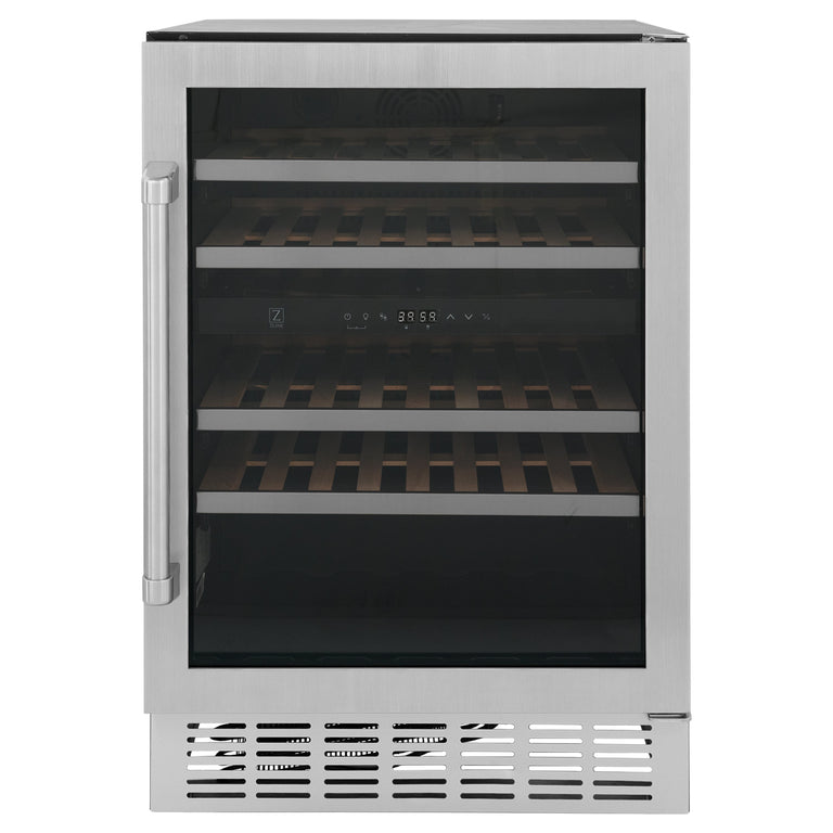 ZLINE Appliance Package - 36" Gas Range, Range Hood, Refrigerator with Water and Ice Dispenser, Microwave Drawer, Dishwasher and Wine Cooler